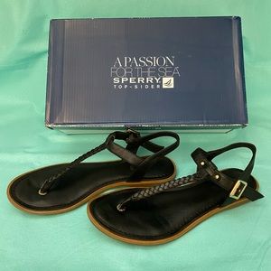 Sperry Virginia Braided Thong Sandal
